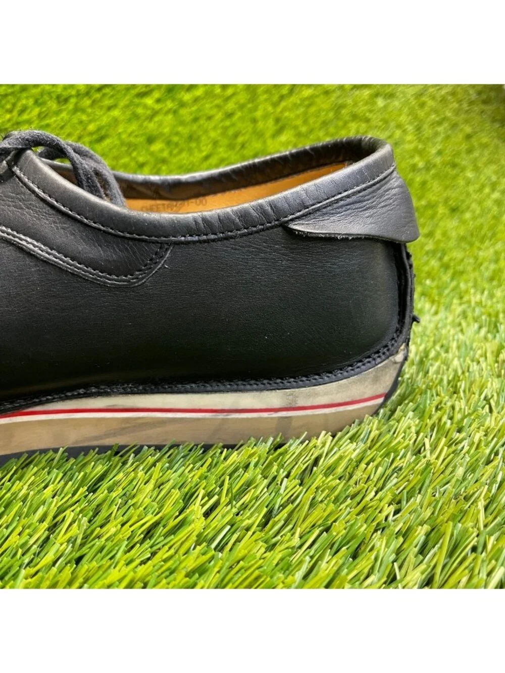 Bally Of Switzerland Mens Size 13 Black Casual Leather Oxford Shoes Sneakers
